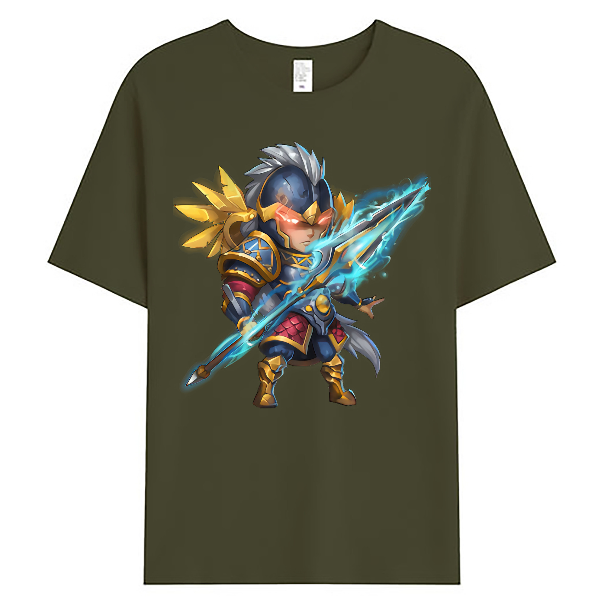 （画像用） リーグ・オブ・レジェンド League of Legends LOL 綿100％ メンズ半袖Tシャツ｜肌触りやわらか＆通気性